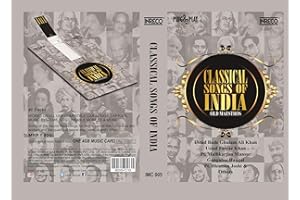 Inreco -Music Card -Classical Songs of India - Old Maestros - Bade Ghulam Ali Khan, Faiyaz Khan, Pt. Mallikarjun Mansur, Gangubai Hangal, Pt. Bhimsen Joshi - Classical Music - IMC 005 ( 4GB Music Card )