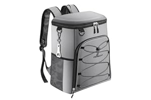 PENGDA 25L Kühlrucksack Kühltasche - 36 Dosen Groß Isoliertasche Wasserdichter Picknickrucksack für Camping Wandern Strand
