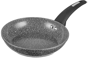 Tower Cerastone T81222 Forged Frying Pan with Non-Stick Coating and Soft Touch Handles, Graphite, 20 cm