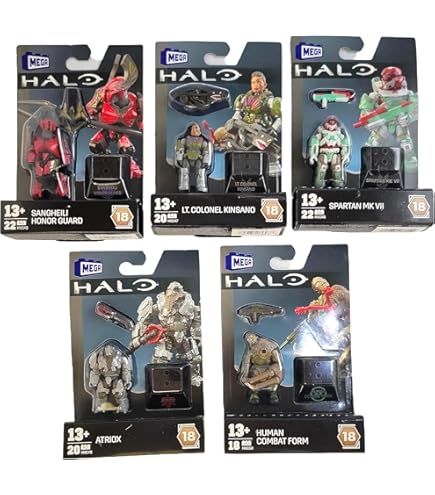 Lego Ho Lotto Di 10 Pezzi Random Armi E Accessori Per Minifigure Halo Mega Bloks/Construx - Usato Per Personalizzazione Armi Minifigure Halo - Foto 4