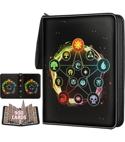bloomburrow card binder MTG Bloomburrow Season of Gathering 360 Card Binder Zipfolio