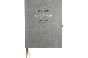 2026 ADINA 10 Jahre-Tagebuch-Kalender 1 Seite = 10x 1 Tag pro Jahr, A4 (2026)