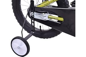 Ammaco Heavy Duty Adjustable Bicycle Stabilisers Balance wheels Bikes 12-20" Wheel Size