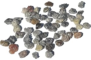 ‎MKÖPKE MKöpke® - Rohdiamant - Diamantkristall für Edelsteinwasser - natürlicher Diamant - Naturdiamant | 0,3-0,6 ct.