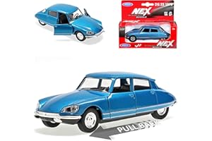 WEIIY Citroen DS23 berlina blu metallizzato 1972-1975 ca 1/43 1/36-1/46 Welly modello Auto
