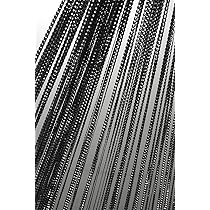 Tenda A Fili Marrone Cioccolato - 90x250 Cm, Passante Per Bastone, Moderna E Elegante - Foto 7