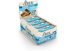 JC's Trek High Protein Flapjack Cocoa Coconut - Gluten Free - Plant Based - Vegan Snack - 50g x 16 bars