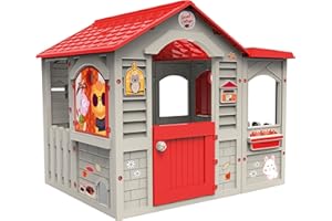 Chicos - Grand Cottage XL | Spielhaus Kinder Outdoor | kinderspielhaus für Jungen und Mädchen ab 2 Jahren | Gartenhaus Kinder (89627)