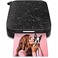 HP Sprocket Mobile Photo Printer (Print Without Ink, Bluetooth, 5 x 7.6 cm Prints) Black