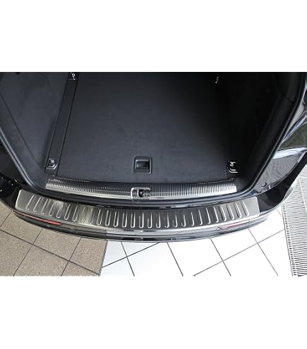 Chromemaster Protezione Paraurti Posteriore Per Audi Q3 (2018+) – Acciaio Inox Spazzolato Grafite