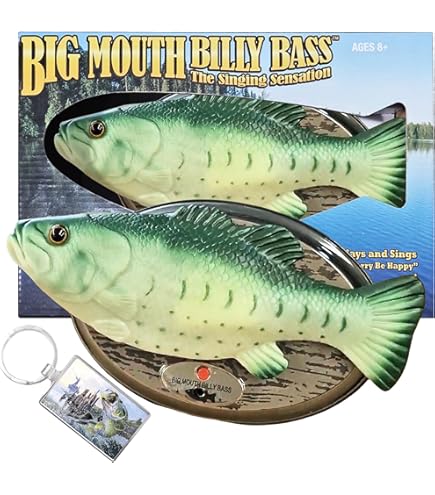 6781 超お宝特典付8㎝CD BIGMOUTH Don't be afraid Big Mouth Billy Bass the Singing Sensation Sings Take Me to the