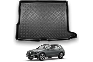 NOMAD Mercedes GLC (2015+) [X253] [SUV] Boot Liner [Not For Coupe or Hybrid] Tailored Fit Car Floor Mat Protector Non Slip Waterproof Raised Edges Compatible Custom Fit Accessory Dog & Pet Friendly