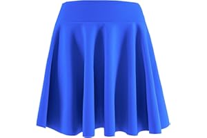 JOPHY & CO. Mädchenrock mit Plisseefalten Midi Vielseitiger elastischer Bund