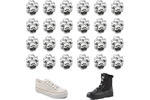 Niuhong 24 Pcs Scarpe Accessori Moda Sneaker Fibbie Decorative Scarpe Bracciale Scarpa Decorazione Scarpe Fai Da Te Scarpa Fibbia Fascino