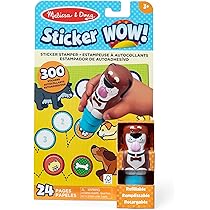 Melissa & Doug Sticker Wow Dinosaur - Giochi e Prodotti per l'Età Evolutiva