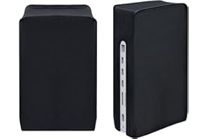Mcbazel Xbox Series S Dust Cover, Soft Oxford Cloth Protective Sleeve, Anti-Scratch & Water-Resistant Console Dust Guard with Easy Cable-Port Access – Black