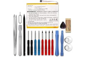 subtel, Batería para Tableta Compatible con Sony PRS-650, PRS-350, 1-853-016-11 (3.7V, 900mAh) + Juego de Herramientas