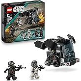 LEGO Star Wars 75412 Pack de Combate: Soldado de la Muerte y Soldado de la Noche - Nave de Descenso de Juguete y 4 Minifigura