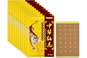SONGYEA 80 patchs de soulagement de la douleur, Tiger Soreness Relief Patch, patch de soulagement du mal de dos au cou, patch pour les courbatures, le mal de dos et la raideur