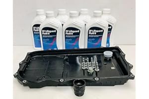 GENUINE BMW, LANDROVER, JAGUAR OEM ZF 8HP45 8HP50 8HP70 8HP90 AUTOMATIC GEARBOX SUMP PAN FILTER SLEEVE ZF LIFEGUARD 8 OIL 7LITRE TRANSMISSION SERVICE KIT
