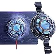 OBABO iPad Cooler, Magnetic Tablet Cooler for ipad/Surface pro/Samsung Tab/Steam Deck, Mag-sa-fe Compatible, Ipad Cooling Fan with Temperature Display for Mobile Gaming, Tiktok Live Streaming (Black)