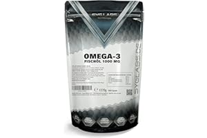 ‎SYGLABS NUTRITION Syglabs Nutrition Omega 3, 1000 mg, 1000 Kapseln, 1er Pack (1 x 1.37 kg)
