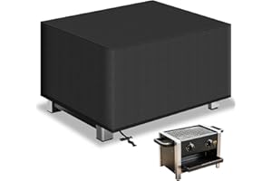 OFFCUP Funda para Barbacoa, Impermeable Funda Protectora para Barbacoa, Anti-UV Antidecoloración Oxford Cubierta BBQ de Parrilla de Gas para Weber Q100/1000, Enders Urban Pro Barbacoa, 70x47x30cm