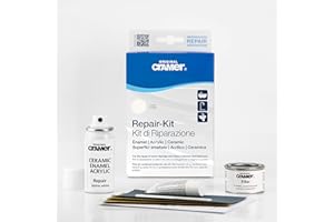 Cramer Ceramic/Enamel Repair Kit for Baths, Sinks and Counter Tops, Colour: Alpine White Manufactured in Germany Instructions in English