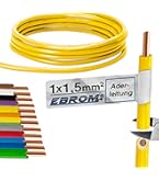 Donné Installatiedraad VD H07V-U Eca -D- geel/groen 2,5 mm² (doos 100m