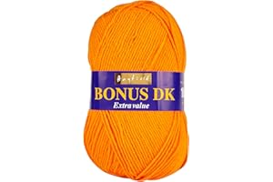 Sirdar Hayfield Bonus DK Double Knitting Yarn, Clemintine (576), 100g
