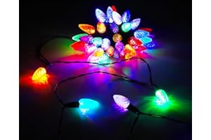Christmas Concepts® 40 Multi Colour Pinecone Lights with Twinkling Effect - Christmas Lights