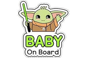 GEEKBEAR Baby on Board Sign for car (05. Cute Alien Boy)