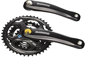 Shimano FC-M311 Altus square taper chainset, 42/32/22T, without chainguard, 170 mm
