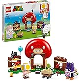 LEGO Super Mario Nabbit at Toad’s Shop Expansion Set, Collectible Toy for 6 Plus Year Old Boys, Girls & Kids, Creative Play w