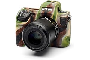 easyCover – Silikonowe etui na aparat – Ochrona aparatu Kompatybilne z Nikon Z8 (kamuflaż)