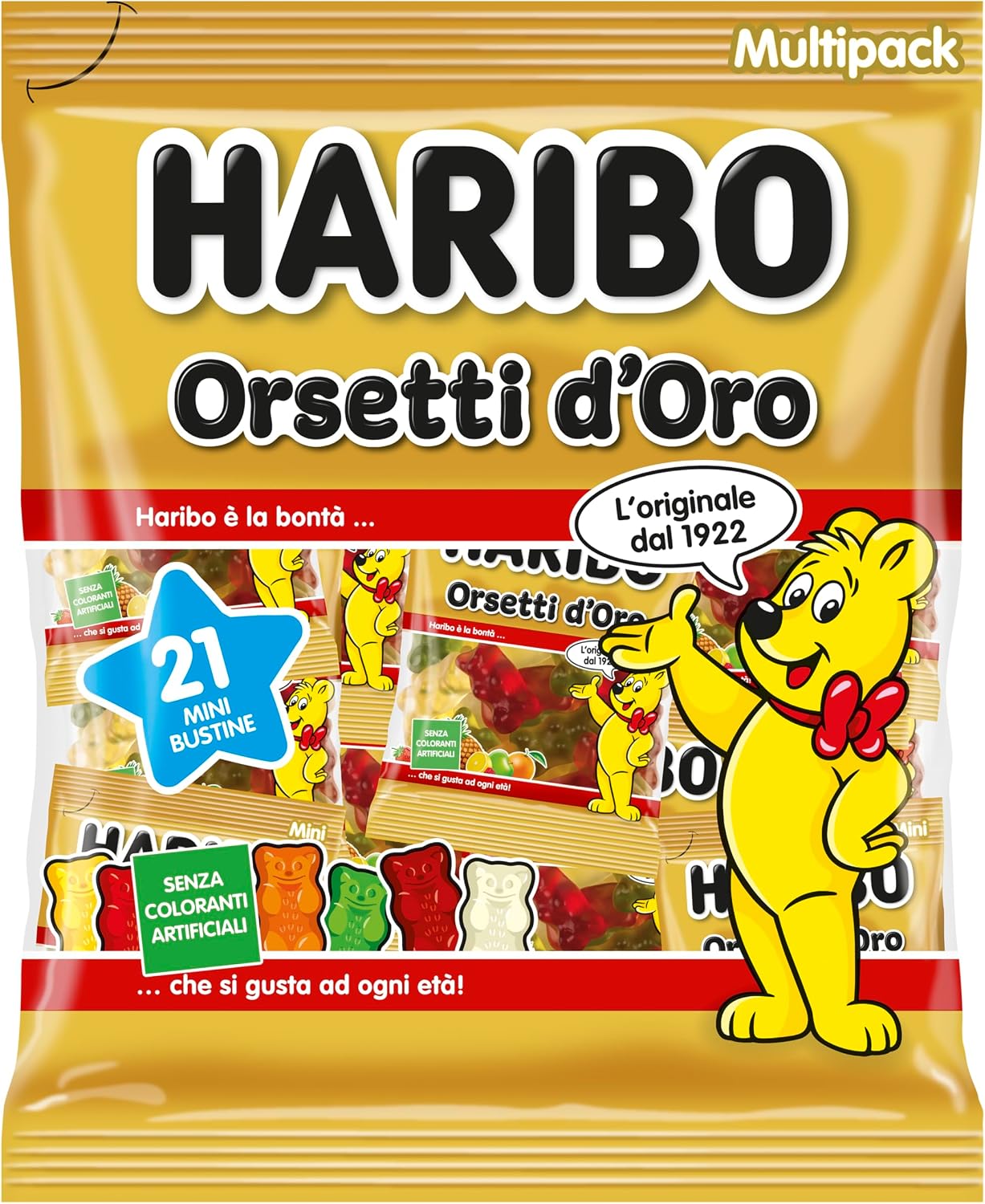 Avis d'Expert & Test Approfondi : Haribo Orsetti D Oro Multipack Caramelle Gomm (Sélection)