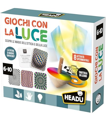 Headu Reazioni E Trasformazioni – Kit Di Chimica Per Bambini 8-12 Anni – Gioco Scientifico Made In Italy