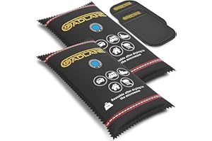 GADLANE X-Large Reusable Car Dehumidifier 1KG - 2 Pack Car Moisture Absorber with Dashboard Anti-Slip Mat Eliminate Foggy Windscreen Home, Wardrobe, Condensation Absorbers Silica Gel Bags 1KG x 2