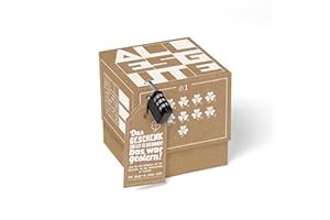 SURPRISA Gift box "Alles Gute (Alles Gute [German language], puzzle box for gifts and vouchers, creative gift for any occasion