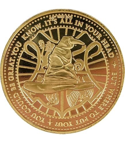 Fanattik THG-HP02 Hermine Münze 38 Mm – Harry Potter Limited Edition, Nummeriert, Beidseitig Graviert, In Box