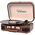 VOKSUN Platine Vinyle,Tourne Disque à encodeur numérique Bluetooth ...