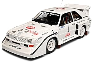 Otto Mobile A-U-D-I Quattro Sport S1 Olympus Rally Nr 1 Mikkola Nr 757 1/18 Modell Auto