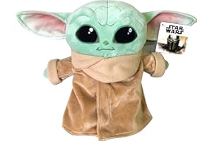 Disney Yoda- Mandalorian the Child, Grogu, 25cm, peluche, à partir de 0 mois