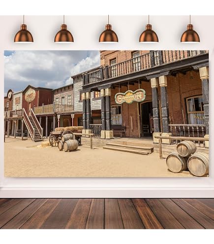 Yeele Wild West Fotohintergrund 3x2,4m – Vintage Western Saloon Bar Für Foto-Shootings