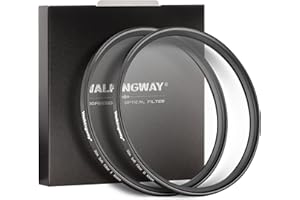 Walking Way 43 MM Filtro de Difusión Niebla Pack - Paquete de Filtro Suavizador Ligero 1 y Fuerte 2 Circular Mist Filtro de Halo con Vidrio Optico para Fotografía Retrato y Valor (1&2, 43 MM)