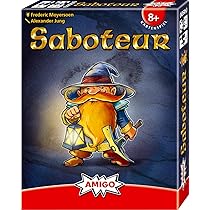 AMIGO 02402 Saboteur Board Game, 20 Year Edition, Multicolor