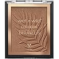 Wet 'n' Wild, Color Icon Bronzer, Soft and Creamy Bronzer with Gel-infused, Long-wearing Formula, for a Sun-kissed Glow and Natural Tan Flush, Vegan, What Shady Beaches