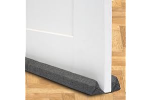 Tanness Door Draft Excluder - Double-Sided Draught Excluder for Doors - Door Draft Stopper - Draught Excluder Cushion