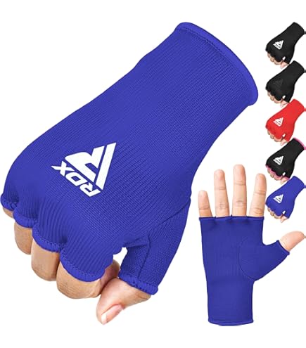 Bandes De Boxe Ringhorns Noirs 4m (La Paire) > Livraison Gratuite