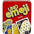 Mattel Games UNO Tin Emoji Card Game (Amazon Exclusive)